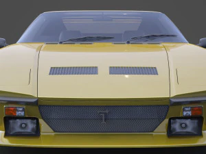 de tomaso pantera 1971 3D Model
