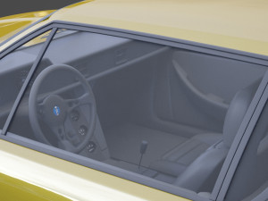 de tomaso pantera 1971 3D Model