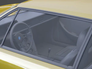 de tomaso pantera 1971 3D Model