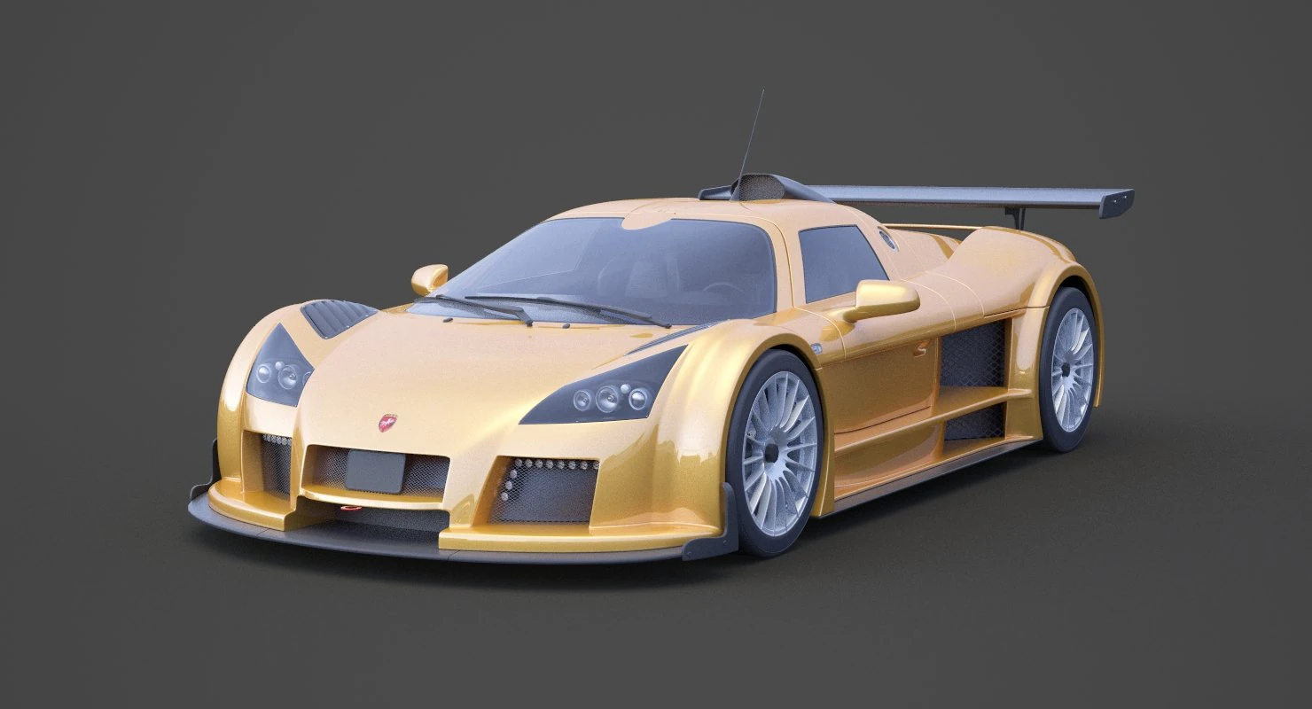 gumpert apollo 2010 3D Model .c4d .max .obj .3ds .fbx .stl .blend 