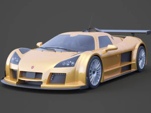 gumpert apollo 2010 Model 3D
