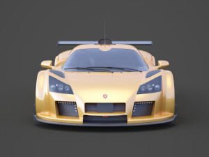 gumpert apollo 2010 3D 模型