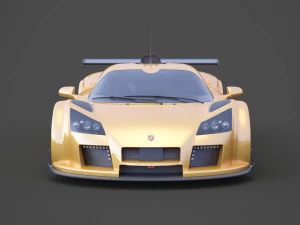 gumpert apollo 2010 3D Model