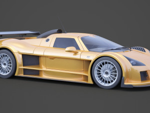 gumpert apollo 2010 3D 模型