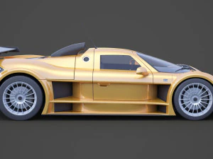 gumpert apollo 2010 3D Model