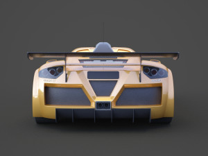gumpert apollo 2010 3D 模型