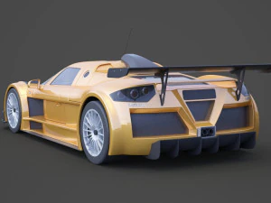 gumpert apollo 2010 3D Model