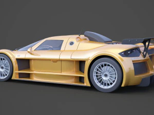 gumpert apollo 2010 3D Model