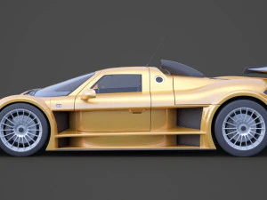 gumpert apollo 2010 3D Model
