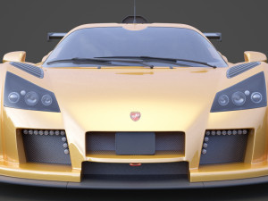 gumpert apollo 2010 3D 模型