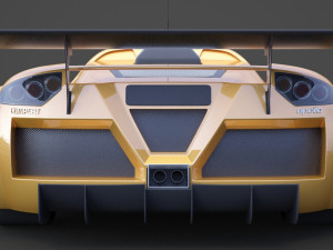 gumpert apollo 2010 3D 模型