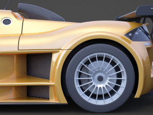 gumpert apollo 2010 3D 模型