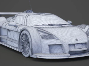 gumpert apollo 2010 3D Model