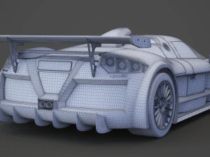gumpert apollo 2010 3D Model