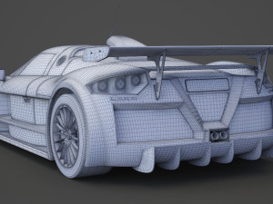 gumpert apollo 2010 3D 模型