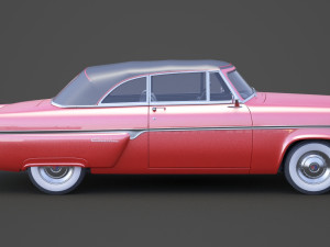 ford-crestline sunliner 1954 3Dモデル