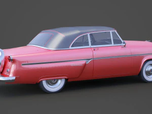 ford-crestline sunliner 1954 3D Model
