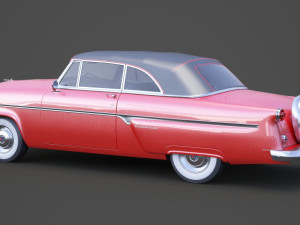 ford-crestline sunliner 1954 3Dモデル