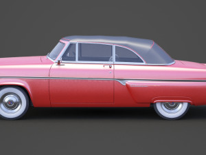 ford-crestline sunliner 1954 3Dモデル