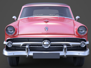 ford-crestline sunliner 1954 3Dモデル