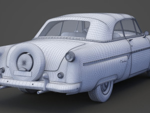 ford-crestline sunliner 1954 3Dモデル