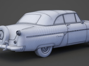 ford-crestline sunliner 1954 3Dモデル