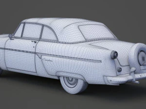ford-crestline sunliner 1954 3D Model