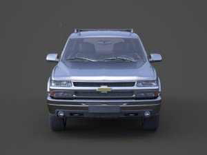 chevrolet suburban lt 2005 3D Model