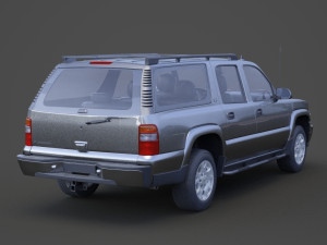 chevrolet suburban lt 2005 3D Model
