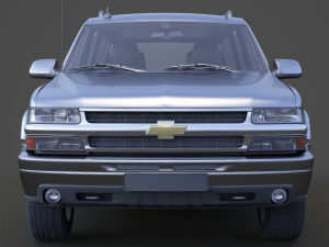 chevrolet suburban lt 2005 3D Model