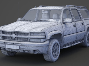 chevrolet suburban lt 2005 3D Model