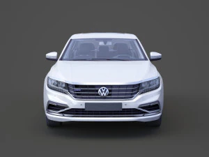 volkswagen passat phev cn-spec 2019 met hq interieur 3D Model