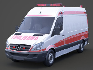 Ambulance 3D Модель