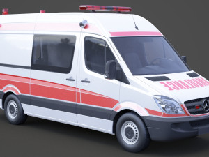 Ambulance 3D Модель