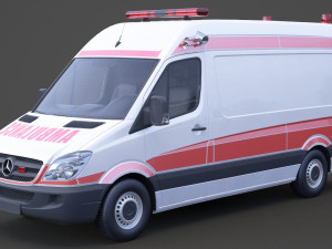 Ambulance 3D Модель