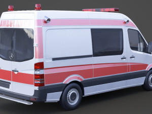 Ambulance 3D Модель