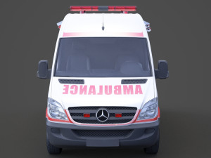 Ambulance 3D Модель