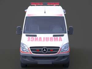 Ambulance 3D Model