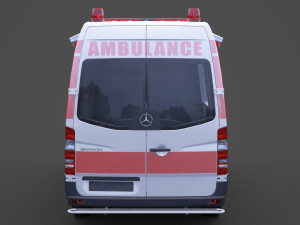Ambulance 3D Модель
