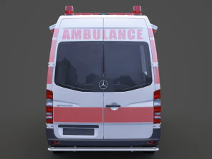 Ambulance 3D Model