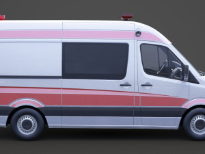 Ambulance 3D Модель