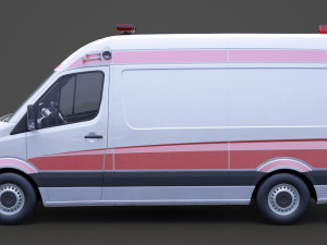 Ambulance 3D Модель