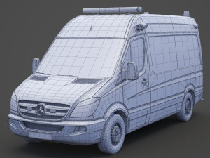 Ambulance 3D Модель