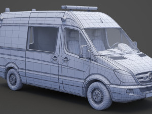 Ambulance 3D Модель