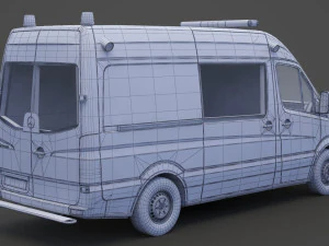 Ambulance 3D Model