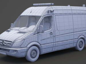 Ambulance 3D Модель
