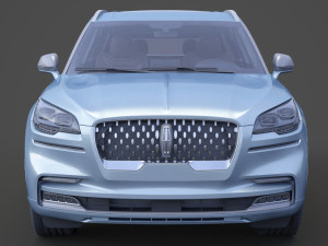 lincoln aviator 2020 3D Model