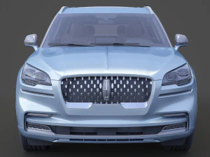 lincoln aviator 2020 3D Model