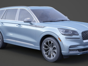 lincoln aviator 2020 3D Model