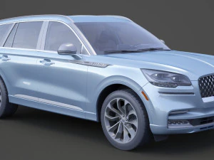 lincoln aviator 2020 3D Model